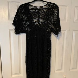 3 FOR $35 - BARELY WORN - TOBI Black Lace Dress